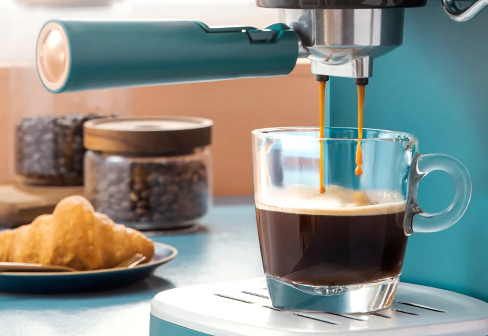 espresso machine with milk wand